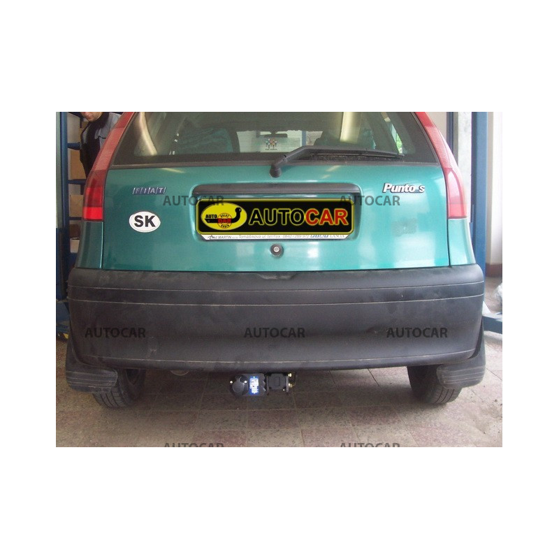 Anhängerkupplung für PUNTO - 3/5-türig (176) - automat–AHK abnehmbar - von 1994 bis 1999/08