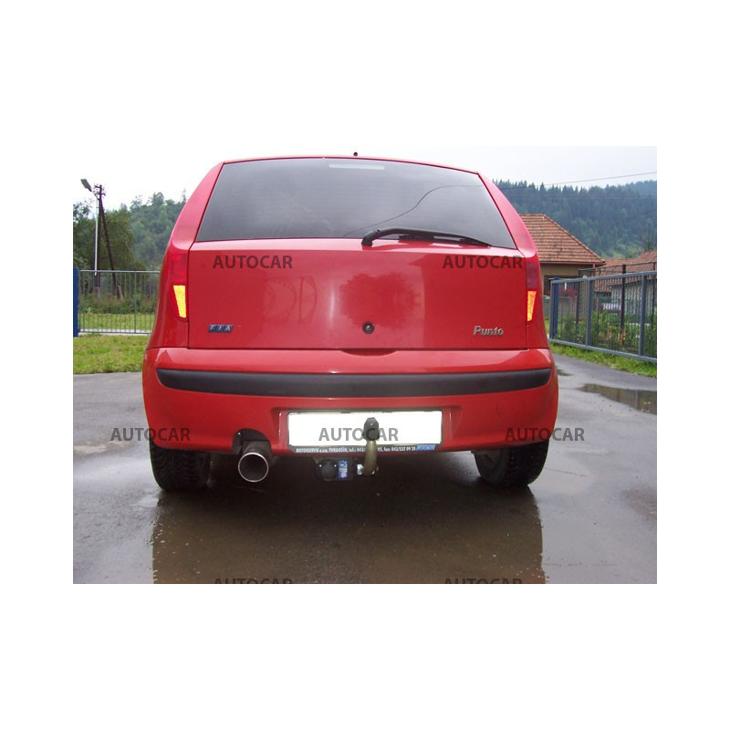 Anhängerkupplung für PUNTO - 3/5-türig, (188) - manuell–AHK starr - von 1999/09
