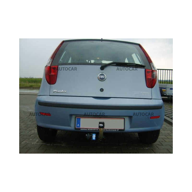 Anhängerkupplung für PUNTO - 3/5-türig, (188) - automat–AHK abnehmbar - von 1999/09