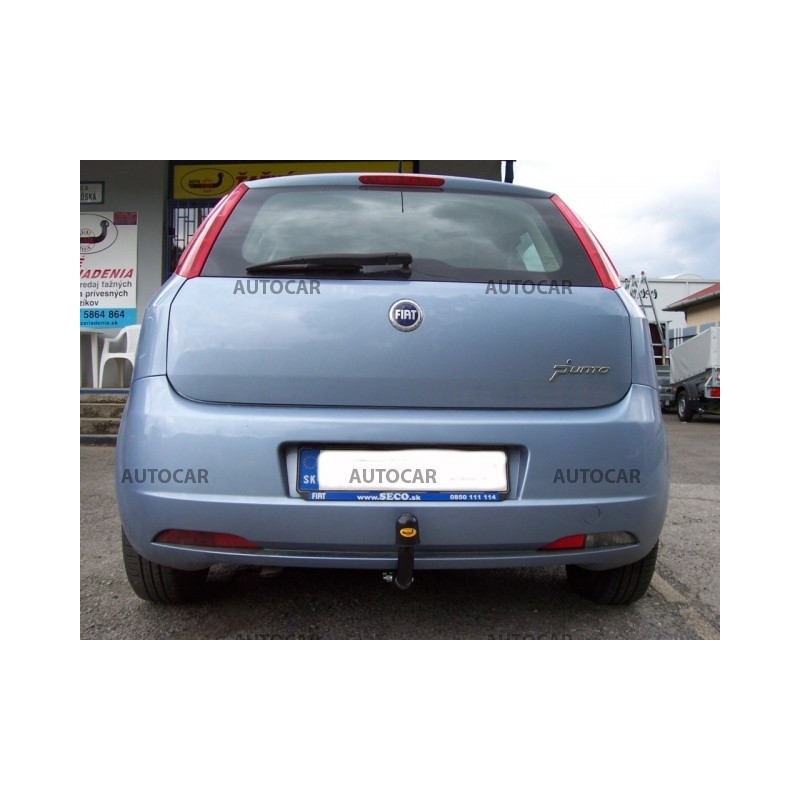 Anhängerkupplung für PUNTO GRANDE - 3/5-türig, (199) - manuell–AHK starr - von 2005