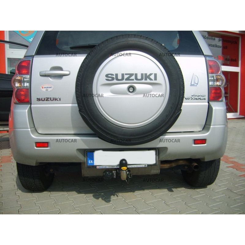 Anhängerkupplung für GRAND VITARA -3-türig - automat–AHK abnehmbar - von 2005