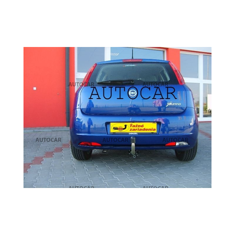 Anhängerkupplung für PUNTO GRANDE - 3/5-türig, (199) - automat–AHK abnehmbar - von 2005