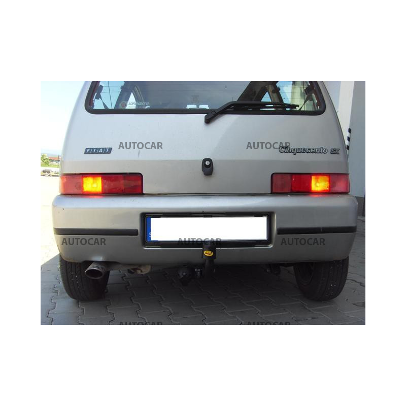 Anhängerkupplung für CINQUECENTO -3-türig - manuall–AHK starr - von 1992 bis 1998