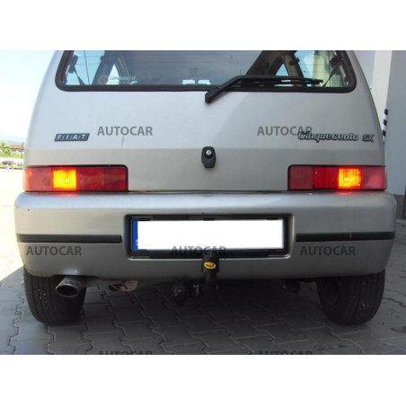 Anhängerkupplung für CINQUECENTO -3-türig - manuall–AHK starr - von 1992 bis 1998 Anhängerkupplung für CINQUECENTO -3-türig - manuall–AHK starr - von 1992 bis 1998