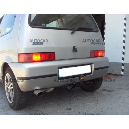 Anhängerkupplung für CINQUECENTO -3-türig - manuall–AHK starr - von 1992 bis 1998 Anhängerkupplung für CINQUECENTO -3-türig - manuall–AHK starr - von 1992 bis 1998
