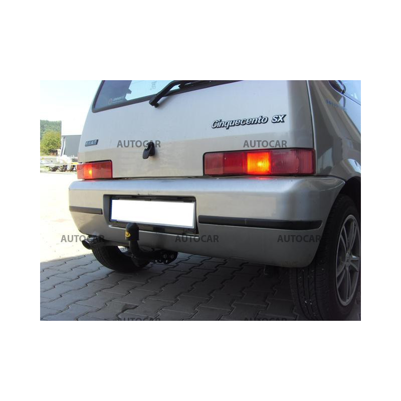 Anhängerkupplung für CINQUECENTO -3-türig - manuall–AHK starr - von 1992 bis 1998