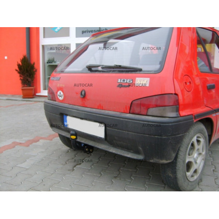 Anhängerkupplung für Peugeot 106 - manuall–AHK starr