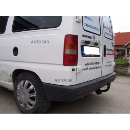 Anhängerkupplung für SCUDO - dodávka, (220 L, 220 P) - manuell–AHK starr - von 1994 bis 2006 Anhängerkupplung für SCUDO - dodávka, (220 L, 220 P) - manuell–AHK starr - von 1994 bis 2006