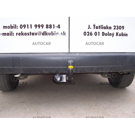Anhängerkupplung für SCUDO - dodávka, (220 L, 220 P) - manuell–AHK starr - von 1994 bis 2006 Anhängerkupplung für SCUDO - dodávka, (220 L, 220 P) - manuell–AHK starr - von 1994 bis 2006
