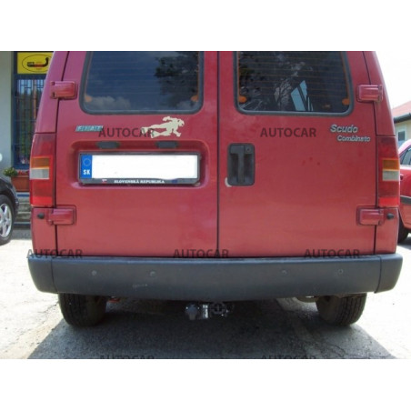Anhängerkupplung für SCUDO - dodávka, (220 L, 220 P) - manuell–AHK starr - von 1994 bis 2006 Anhängerkupplung für SCUDO - dodávka, (220 L, 220 P) - manuell–AHK starr - von 1994 bis 2006