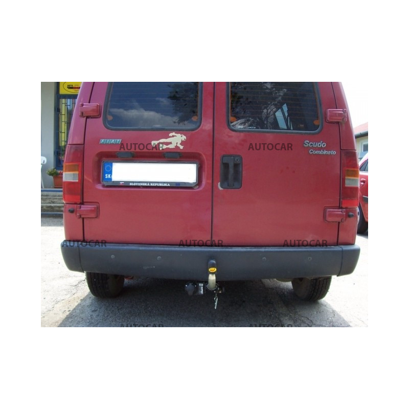 Anhängerkupplung für SCUDO - dodávka, (220 L, 220 P) - manuell–AHK starr - von 1994 bis 2006