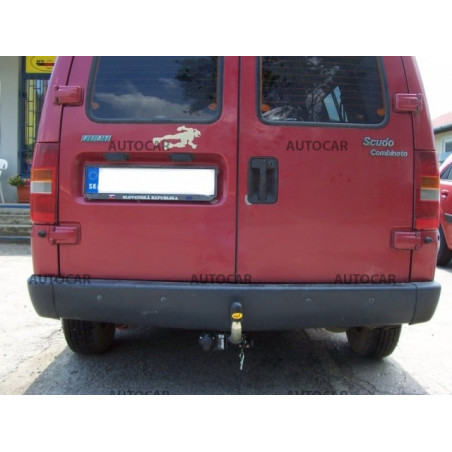 Anhängerkupplung für SCUDO - dodávka, (220 L, 220 P) - manuell–AHK starr - von 1994 bis 2006 Anhängerkupplung für SCUDO - dodávka, (220 L, 220 P) - manuell–AHK starr - von 1994 bis 2006