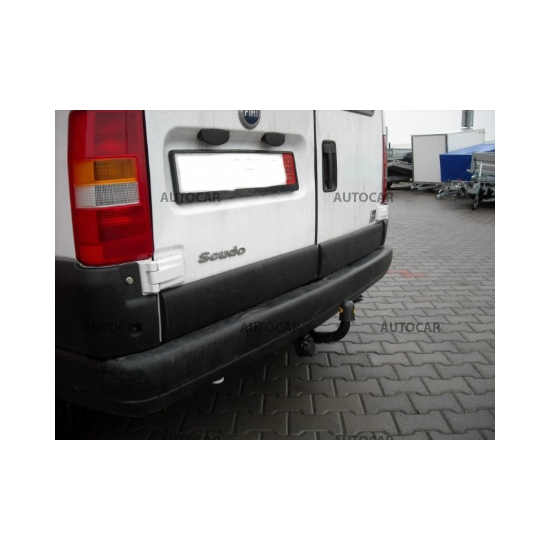 Anhängerkupplung für SCUDO - dodávka, (220 L, 220 P) - manuell–AHK starr - von 1994 bis 2006