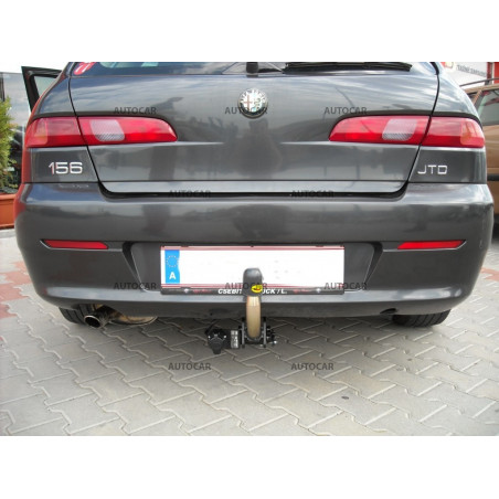 Anhängerkupplung für ALFA 156 - 4-türig - automat–AHK abnehmbar - von 1997 bis 2005/02 Anhängerkupplung für ALFA 156 - 4-türig - automat–AHK abnehmbar - von 1997 bis 2005/02