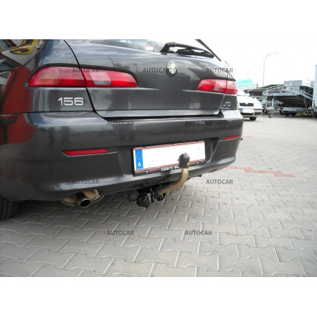 Anhängerkupplung für ALFA 156 - 4-türig - automat–AHK abnehmbar - von 1997 bis 2005/02 Anhängerkupplung für ALFA 156 - 4-türig - automat–AHK abnehmbar - von 1997 bis 2005/02