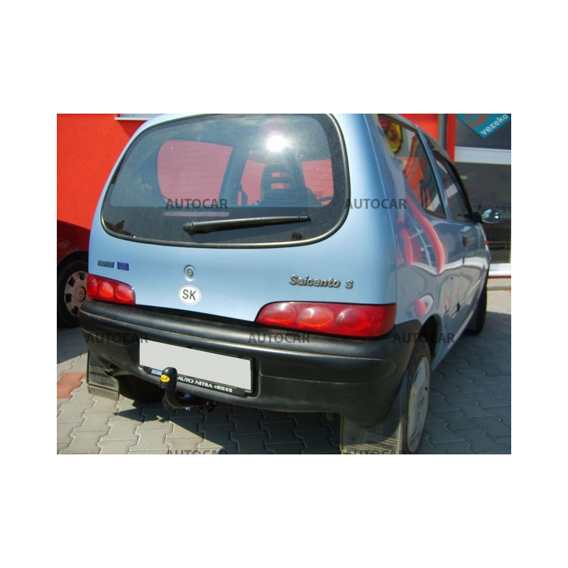 Anhängerkupplung für SEICENTO, SPORTING - 3dv. - manuell–AHK starr - von 1998 bis 2003