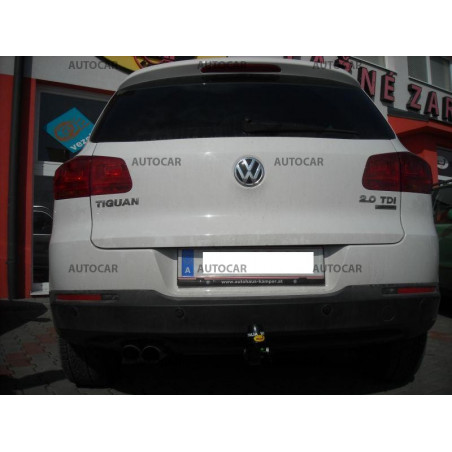 Anhängerkupplung für Tiguan - Suv - automat–AHK abnehmbar - von 07.2011/- Anhängerkupplung für Tiguan - Suv - automat–AHK abnehmbar - von 07.2011/-