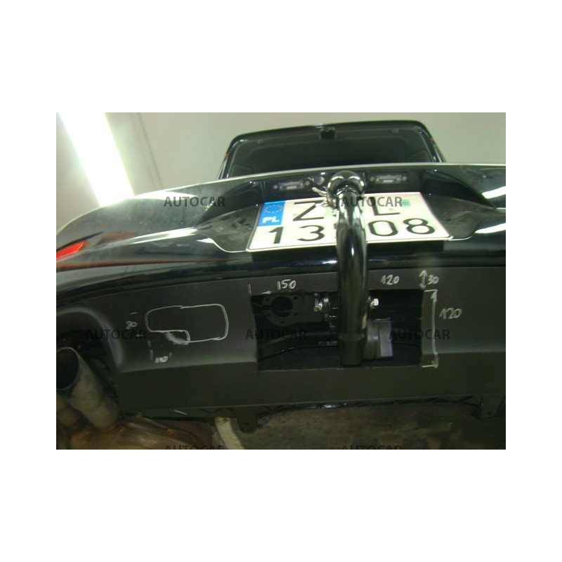 Anhängerkupplung für Volkswagen PASSAT - CC - automat–AHK vertikal abnehmbar