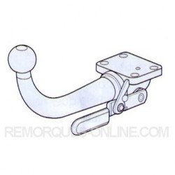 Anhängerkupplung für XF-Type - automat–AHK abnehmbar - von 2008