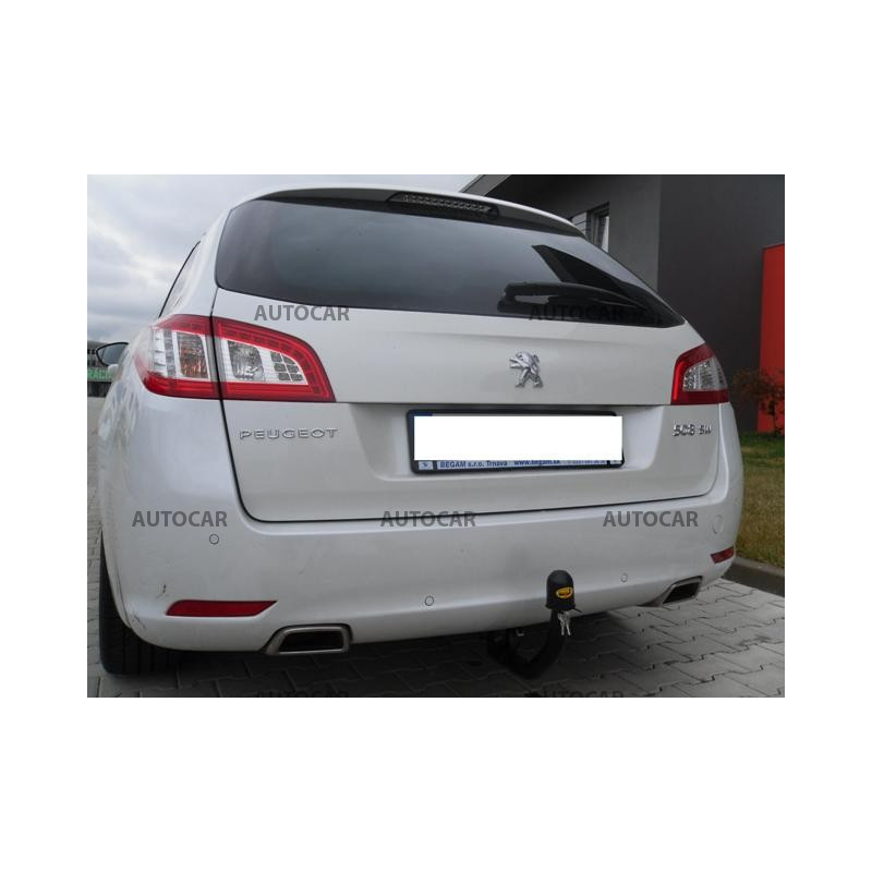 Anhängerkupplung für 508 - 4-türig - automat vertikal–AHK abnehmbar - von 03.2011/-