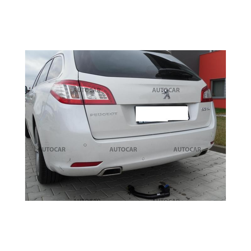 Anhängerkupplung für 508 - 4-türig - automat vertikal–AHK abnehmbar - von 03.2011/-