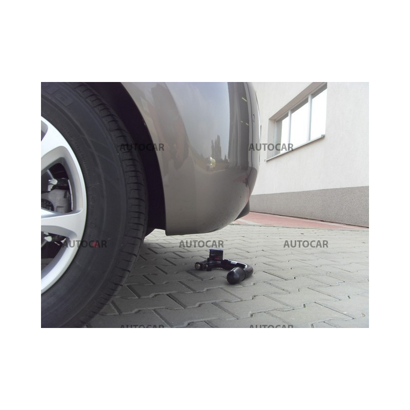 Anhängerkupplung für 208 - 3/5-türig - automat vertikal–AHK abnehmbar - von 2012/-