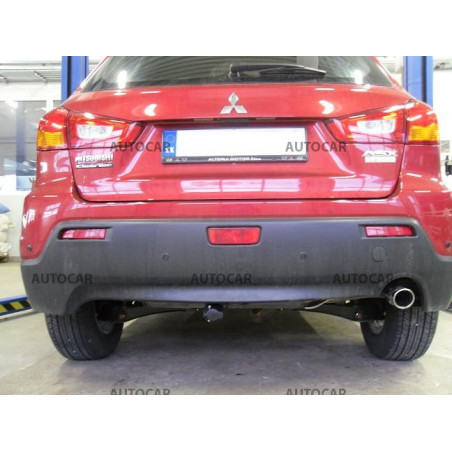 Anhängerkupplung für Mitsubishi ASX - automat–AHK abnehmbar - von 2010/-