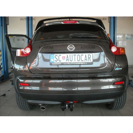 Anhängerkupplung für NIssan JUKE- SUV 2 WD- manuall–AHK starr - von 2010/- Anhängerkupplung für NIssan JUKE- SUV 2 WD- manuall–AHK starr - von 2010/-
