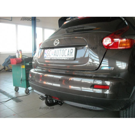 Anhängerkupplung für NIssan JUKE- SUV 2 WD- manuall–AHK starr - von 2010/-