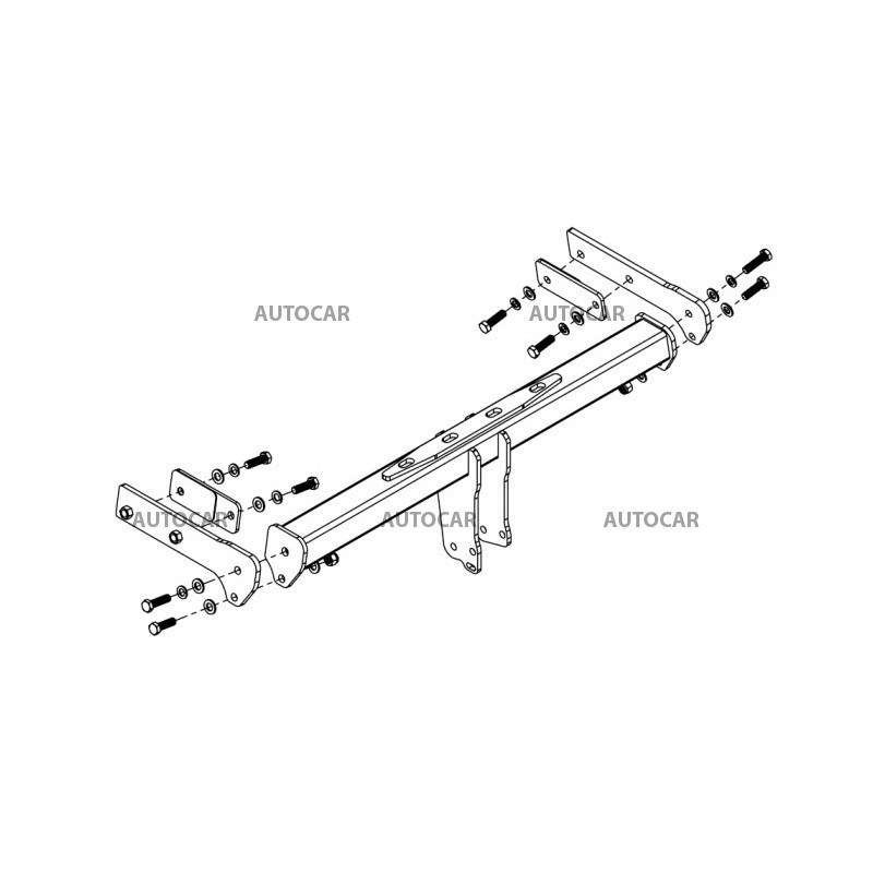 Anhängerkupplung für XC 70 - - - automat–AHK abnehmbar - von 2007