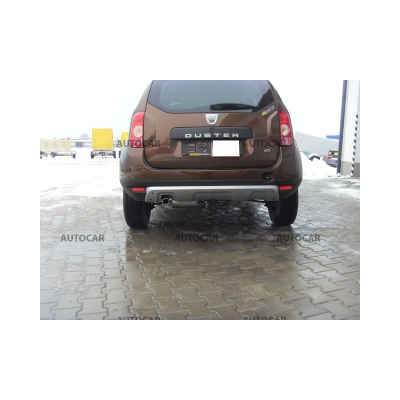 Anhängerkupplung für DUSTER - SUV 2/4 WD - automat–AHK abnehmbar - von 2010
