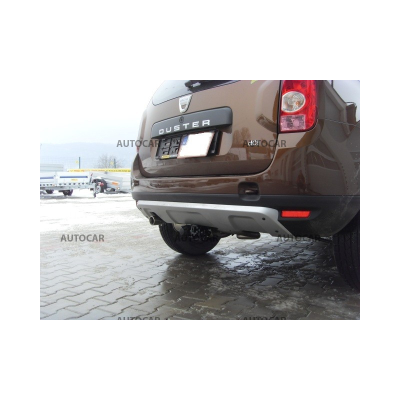 Anhängerkupplung für DUSTER - SUV 2/4 WD - automat–AHK abnehmbar - von 2010