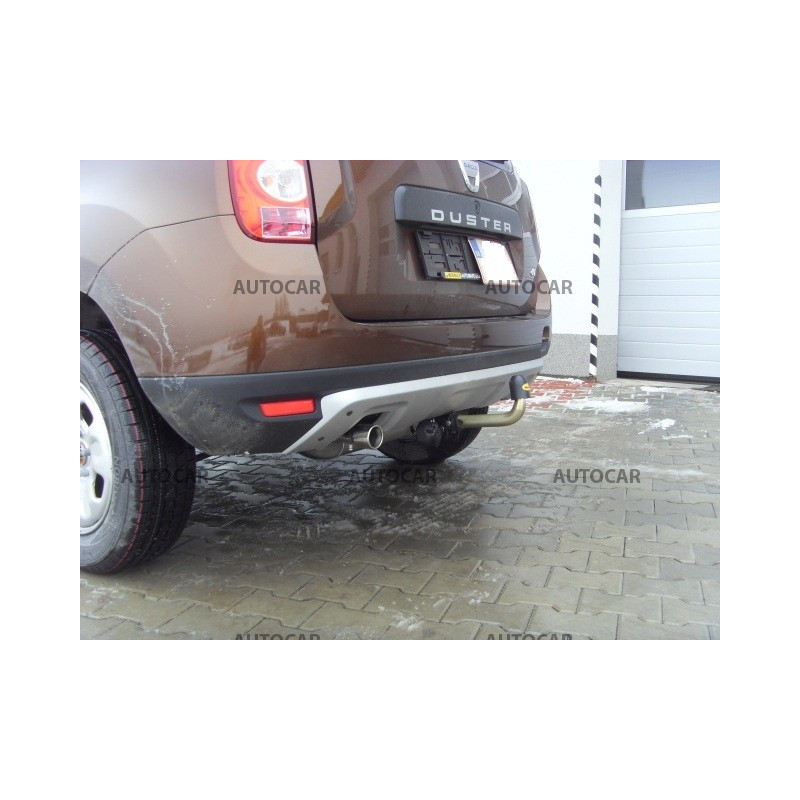 Anhängerkupplung für DUSTER - SUV 2/4 WD - automat–AHK abnehmbar - von 2010