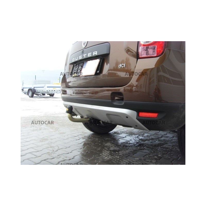 Anhängerkupplung für DUSTER - SUV 2/4 WD - automat–AHK abnehmbar - von 2010