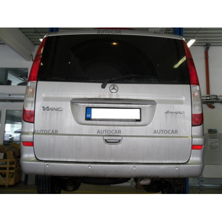 Anhängerkupplung für Mercedes VIANO / VITO - - - automat–AHK abnehmbar - von 2009