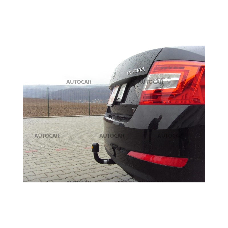 Anhängerkupplung für OCTAVIA - 5 -tür., Combi 4x4 - automat vertikal–AHK abnehmbar - von 2004