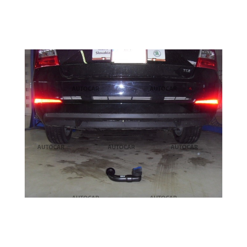 Anhängerkupplung für OCTAVIA - 5 -tür., Combi 4x4 - automat vertikal–AHK abnehmbar - von 2004