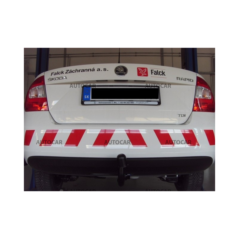 Anhängerkupplung für RAPID - automat vertikal–AHK abnehmbar - von 10.2012/-