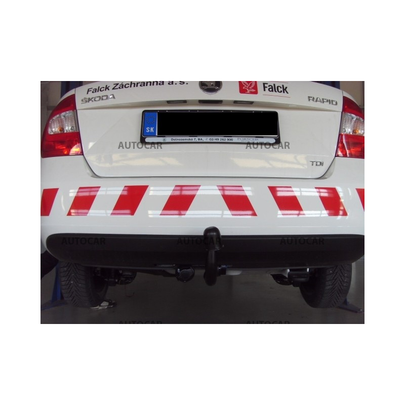 Anhängerkupplung für RAPID - automat vertikal–AHK abnehmbar - von 10.2012/-