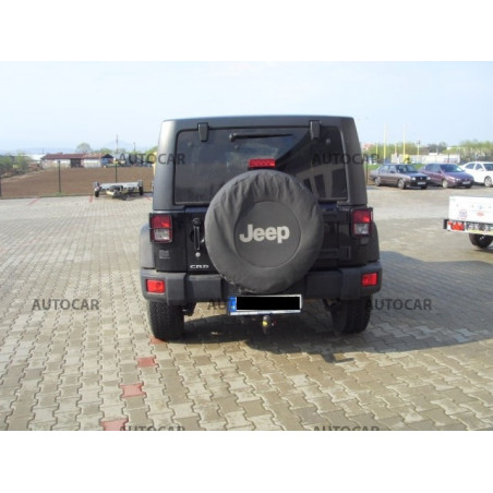 Anhängerkupplung für JEEP Wrangler- automat–AHK abnehmbar - von 2006/- Anhängerkupplung für JEEP Wrangler- automat–AHK abnehmbar - von 2006/-