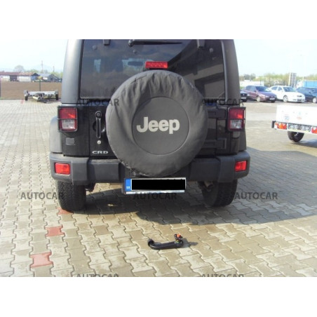Anhängerkupplung für JEEP Wrangler- automat–AHK abnehmbar - von 2006/- Anhängerkupplung für JEEP Wrangler- automat–AHK abnehmbar - von 2006/-