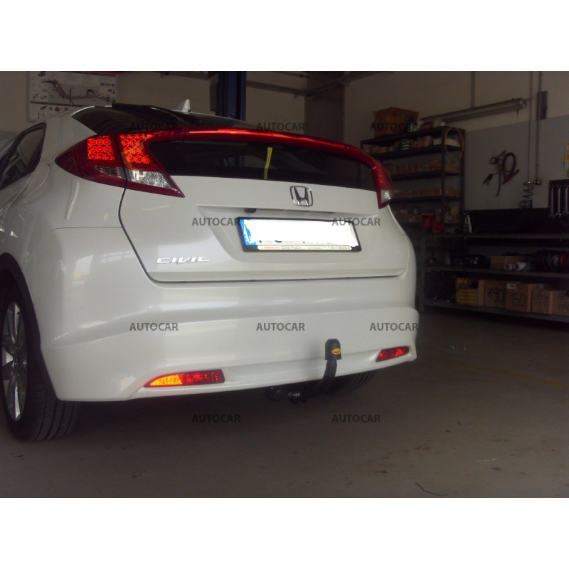 Anhängerkupplung für Civic - 5-türig - manuall–AHK starr - von 2012/-