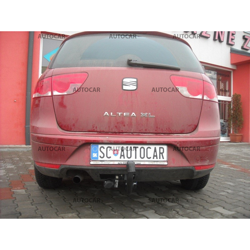 Anhängerkupplung für ALTEA - aj XXL, (5 P 1) - automat vertikal–AHK abnehmbar - von 2004