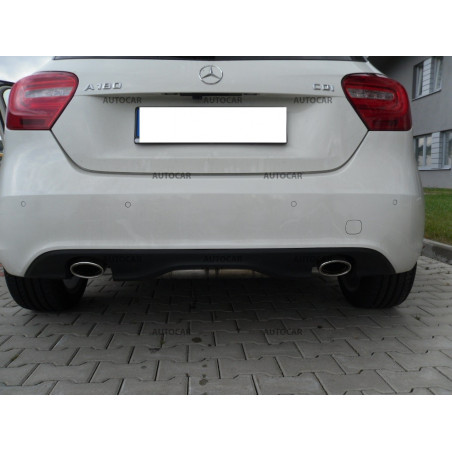 Anhängerkupplung für Mercedes A (W176) - automat–AHK abnehmbar - von 2012/- Anhängerkupplung für Mercedes A (W176) - automat–AHK abnehmbar - von 2012/-