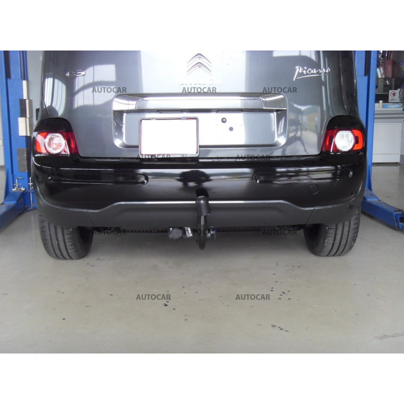 Anhängerkupplung für C 3 PICASSO - 5 dv - manuell–AHK starr - von 2009