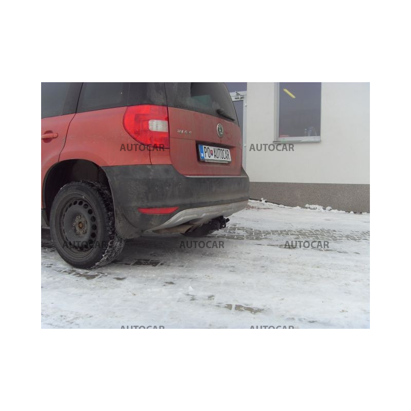 Anhängerkupplung für YETI - automat–AHK abnehmbar - von 2009