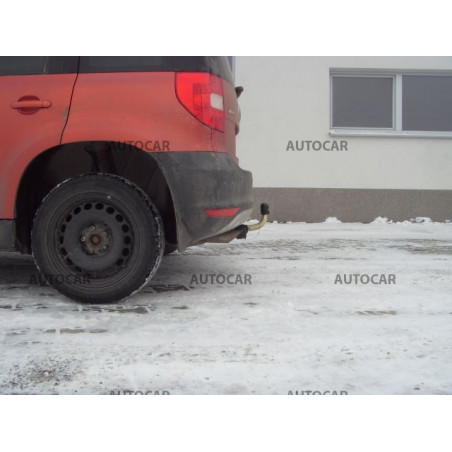 Anhängerkupplung für YETI - automat–AHK abnehmbar - von 2009