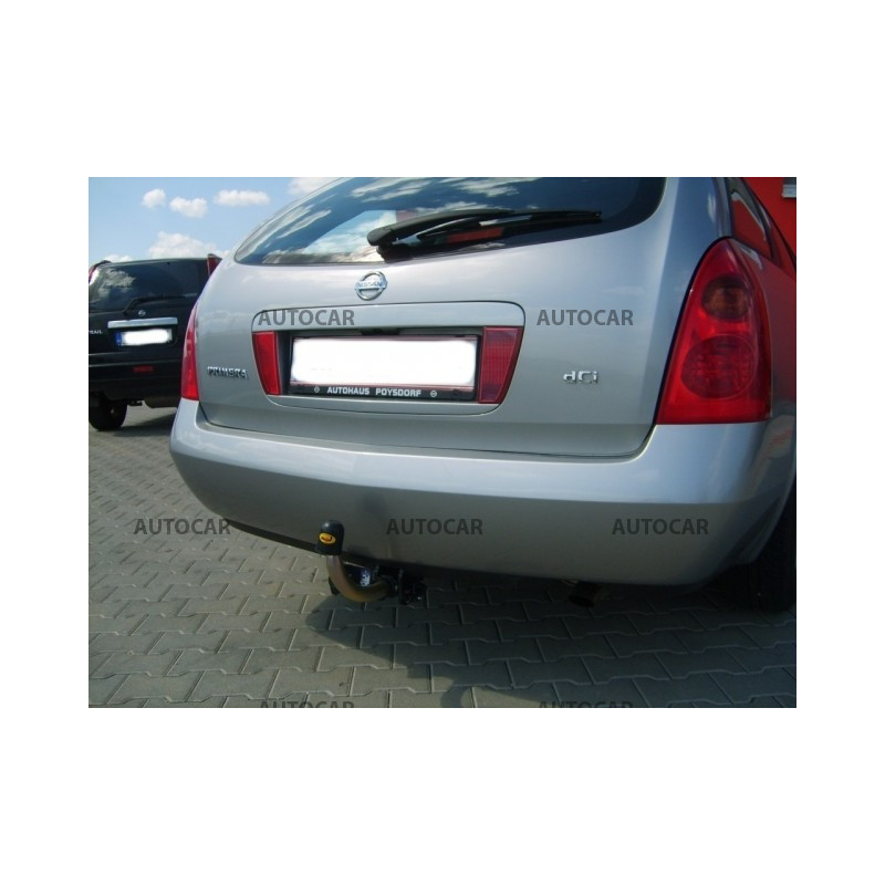 Anhängerkupplung für PRIMERA - Combi, (W 12) - automat–AHK abnehmbar - von 2002