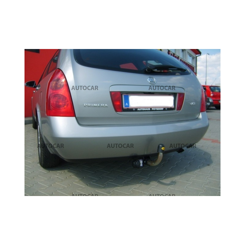 Anhängerkupplung für PRIMERA - Combi, (W 12) - automat–AHK abnehmbar - von 2002