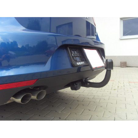 Anhängerkupplung für LEON - combi - automat vertikal–AHK abnehmbar - von 2013/- Anhängerkupplung für LEON - combi - automat vertikal–AHK abnehmbar - von 2013/-